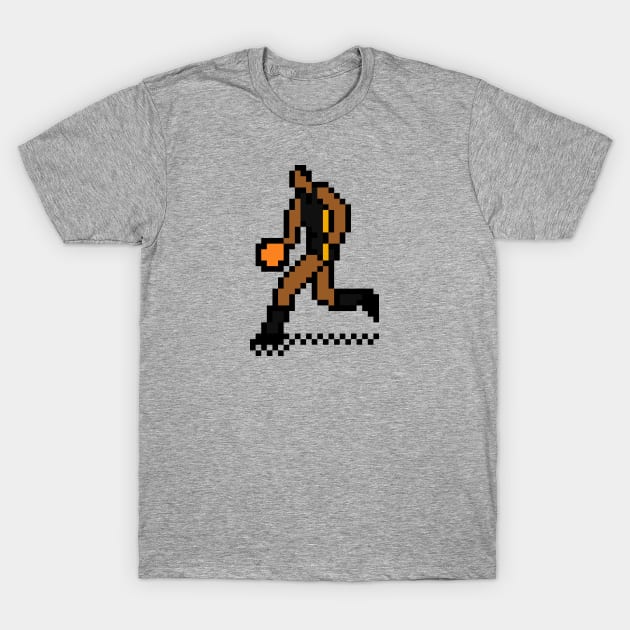 8-Bit Basketball - VCU T-Shirt by The Pixel League